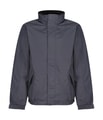Heren Jas Regatta Dover Bomber TRW297 Seal Grey-Black